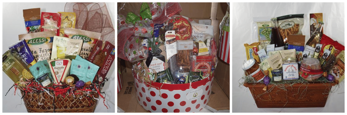 click for holiday baskets