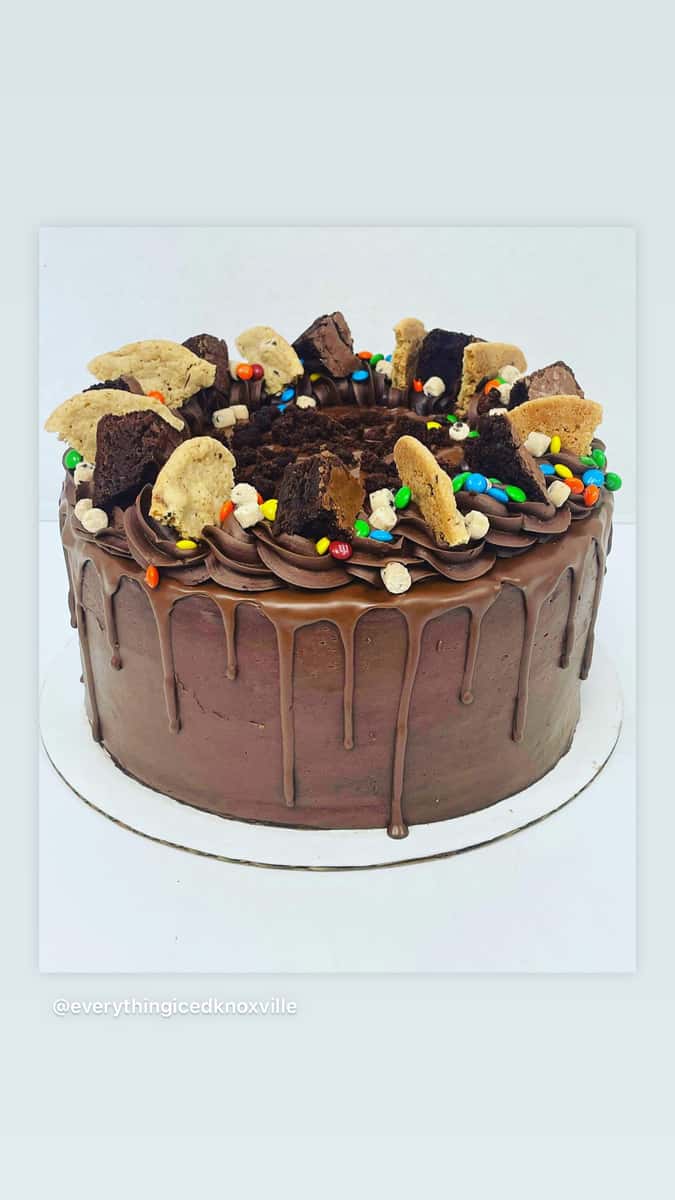 beautiful chocolate cake
