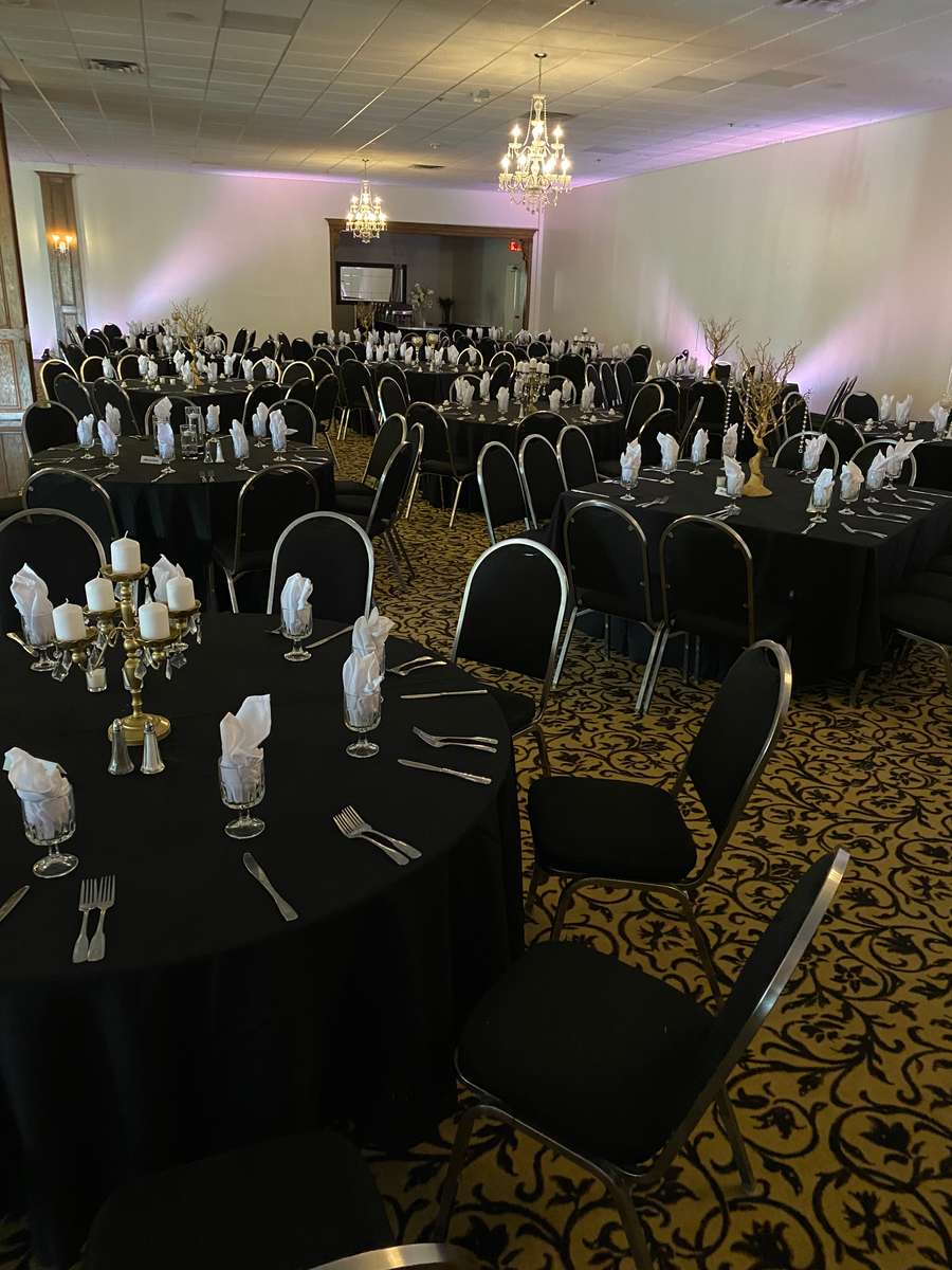 large elegant banquet room