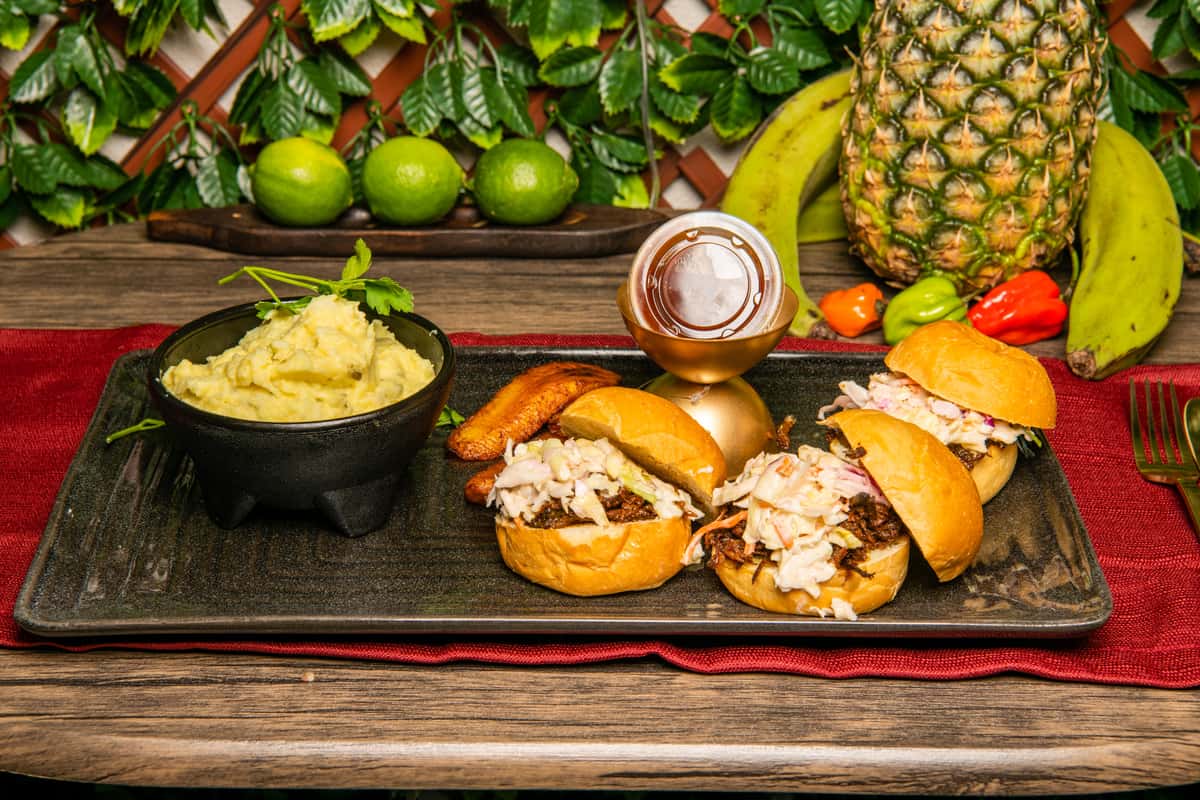 spread of caribbean food