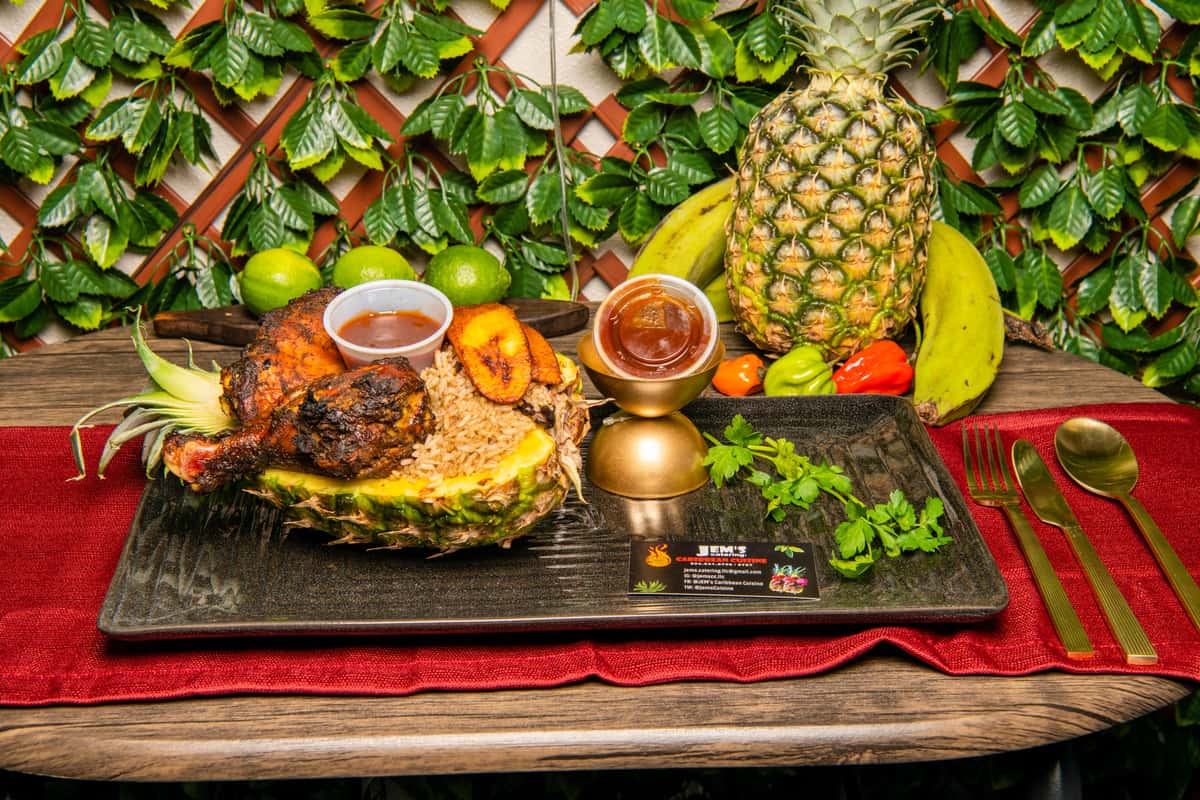 spread of caribbean food