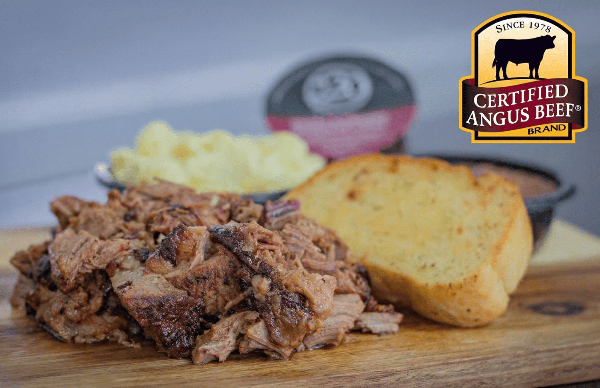 brisket dinner with CAB