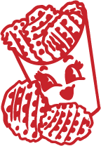waffle fries illustration