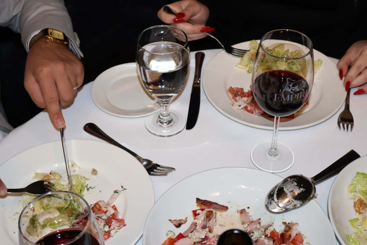Private events at Empire Steak House