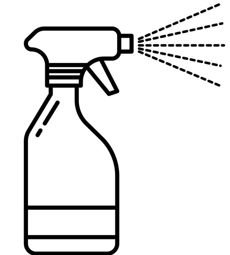 spray bottle