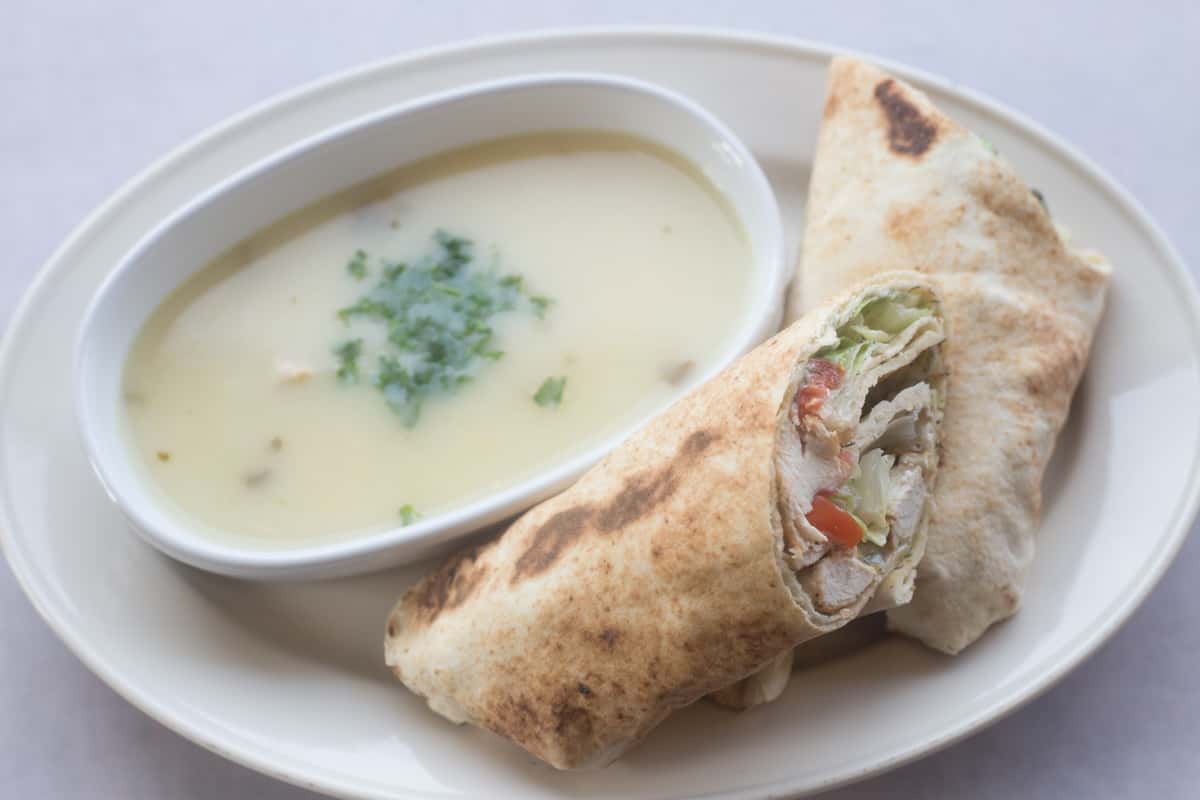 Soup and Wrap