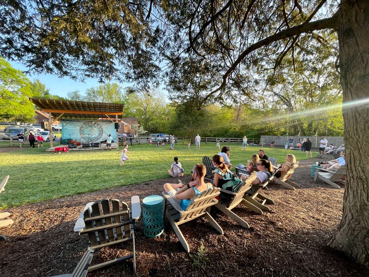 Nectar Cantina back yard