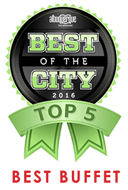 Best of the City 2016 - Top 5 - Best Buffet