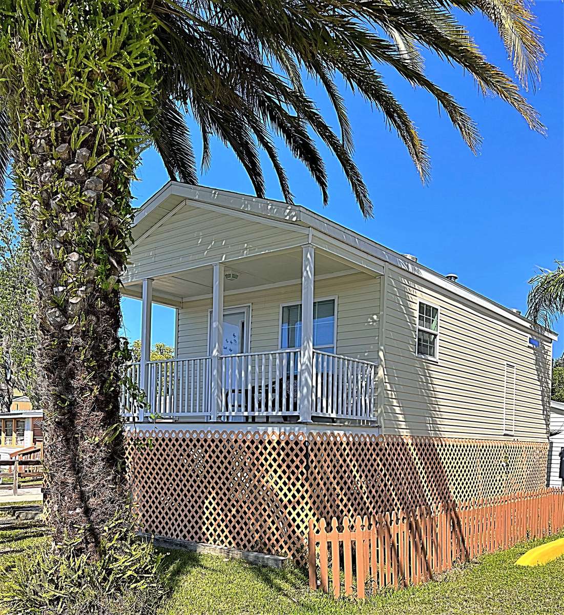 Cottage side view
