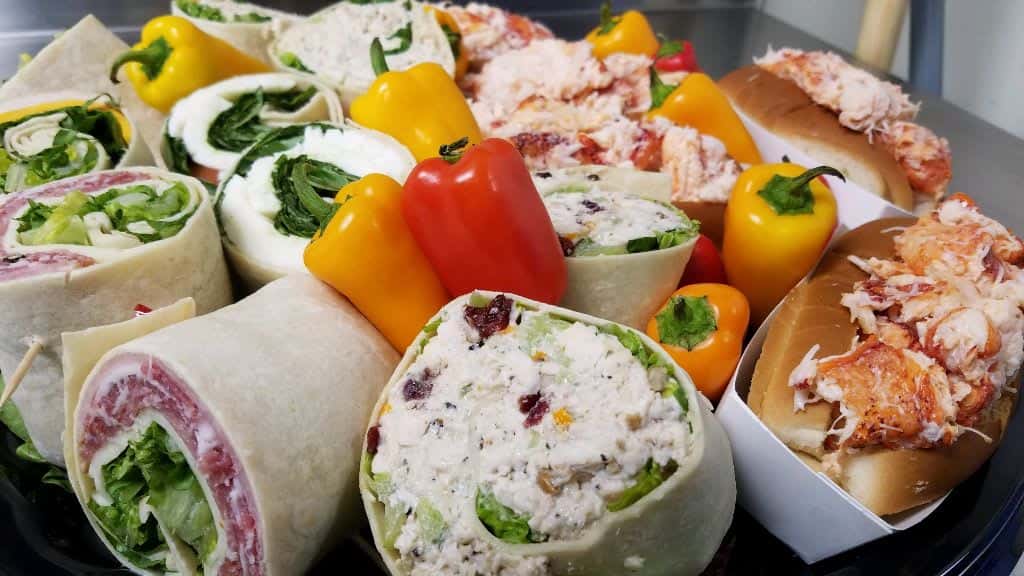 catering sandwiches and wraps
