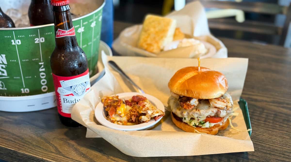 shrimp burger