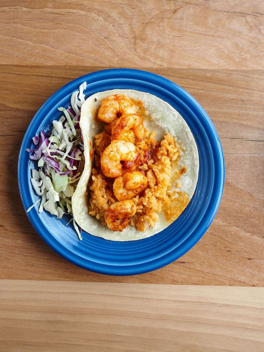 shrimp taco