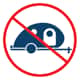 No overnight camping