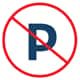 No overnight parking, parking on shoulder or roadway