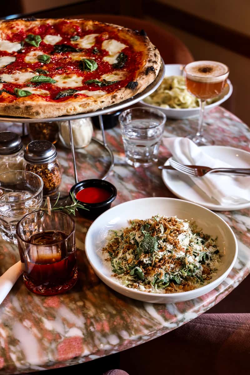 Margherita & Brussel Caesar Salad