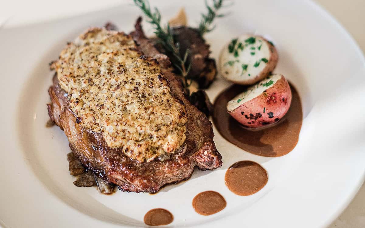 steak dinner