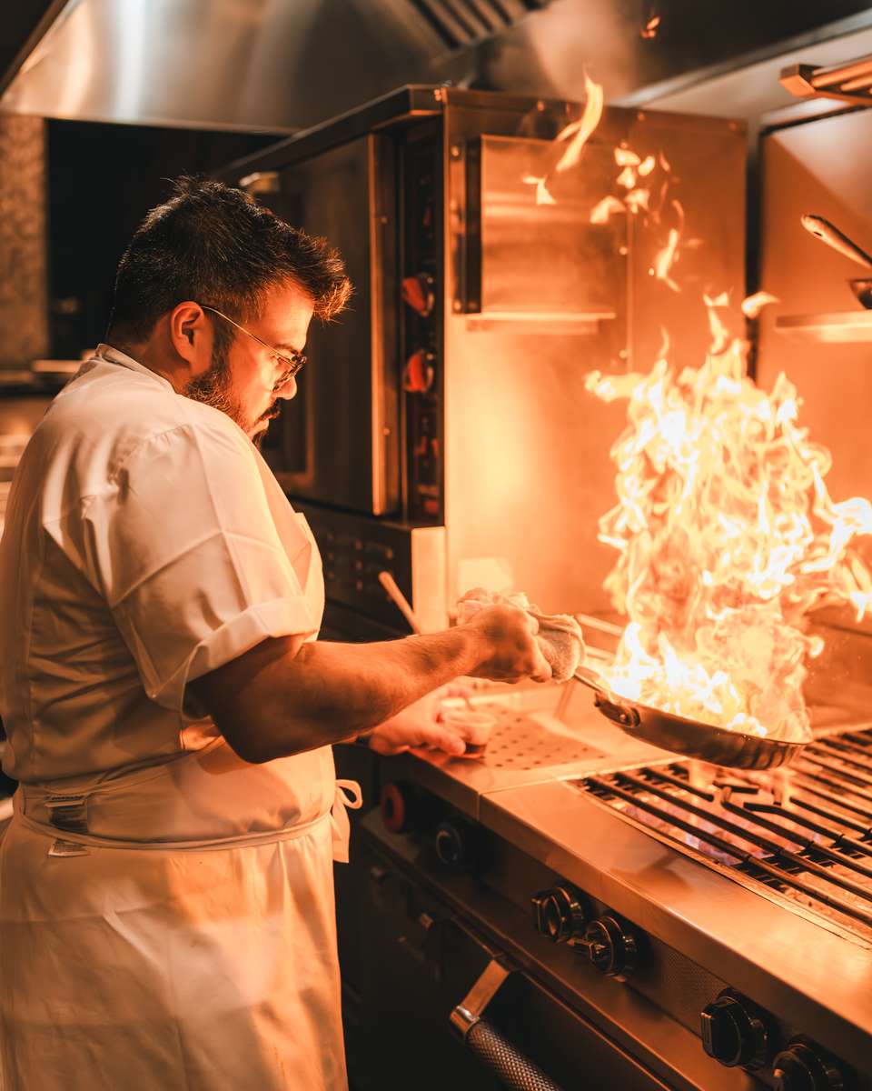 Chef Cooking