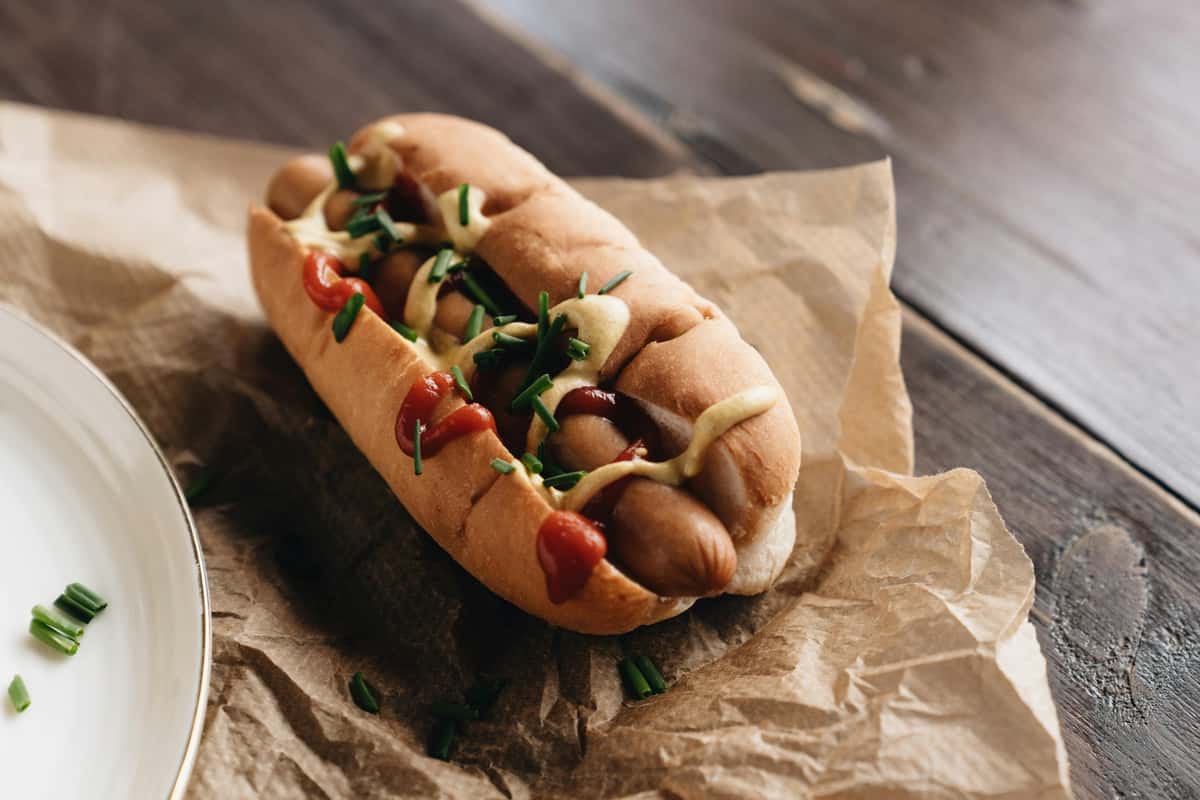 Hotdog sandwich