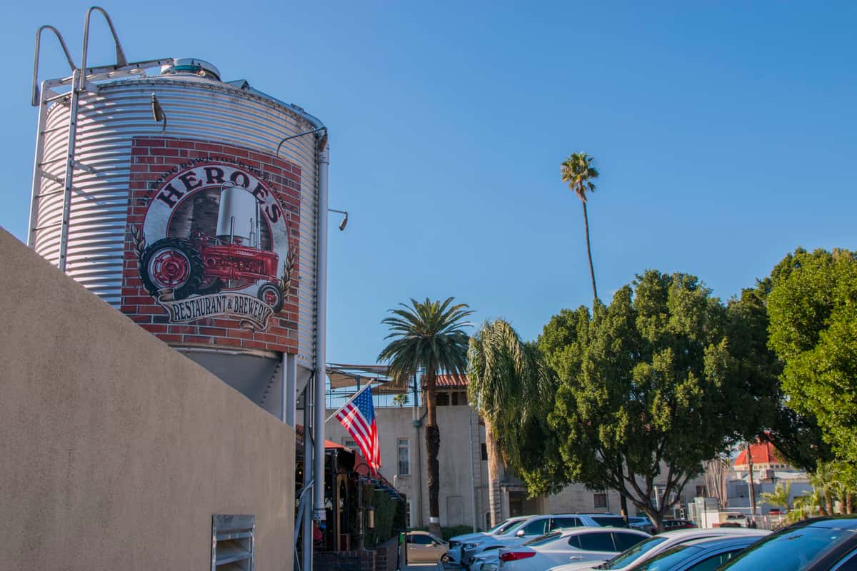 outside of brewery