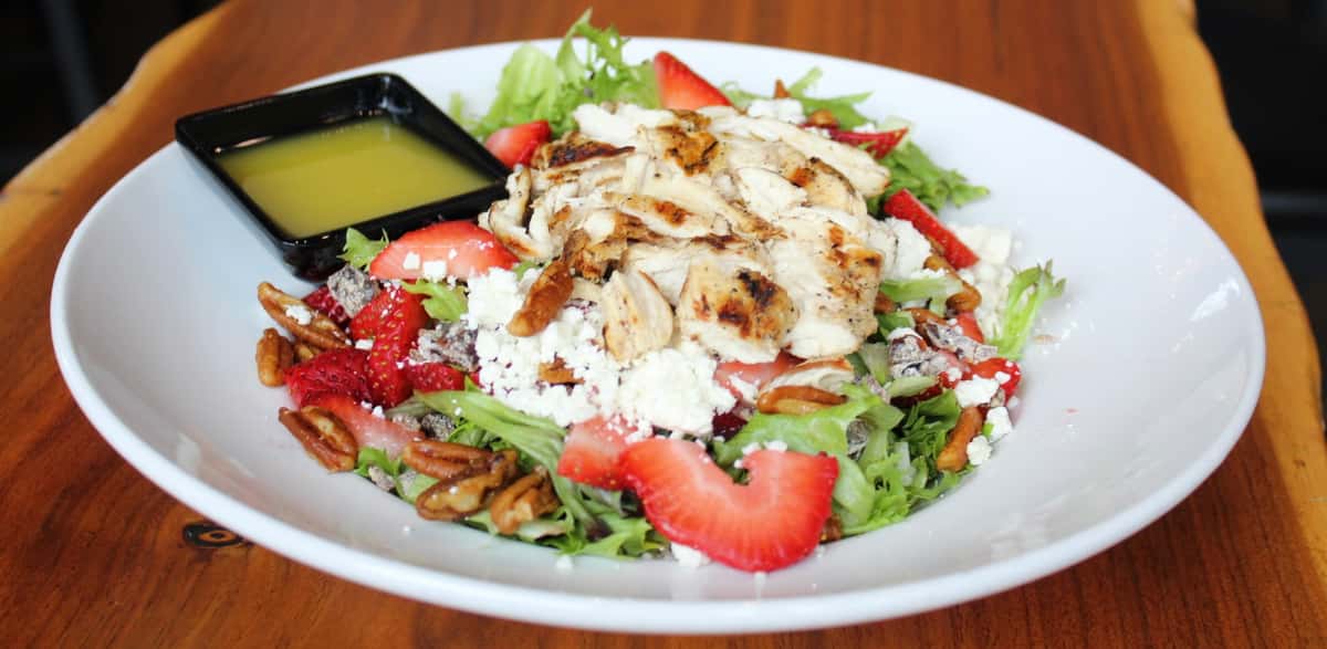 strawberry chicken salad