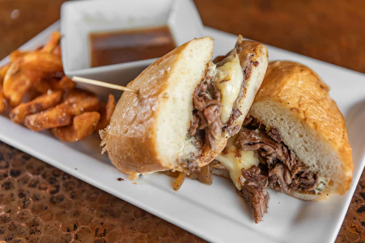 Prime Rib Dip The Original Lazy Dog Bar Grill Locally Owned