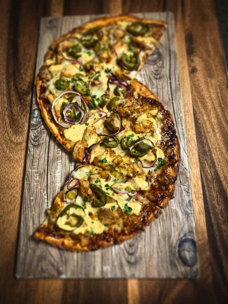 BBQ Chicken CauliFlat The Original Lazy Dog Bar Grill