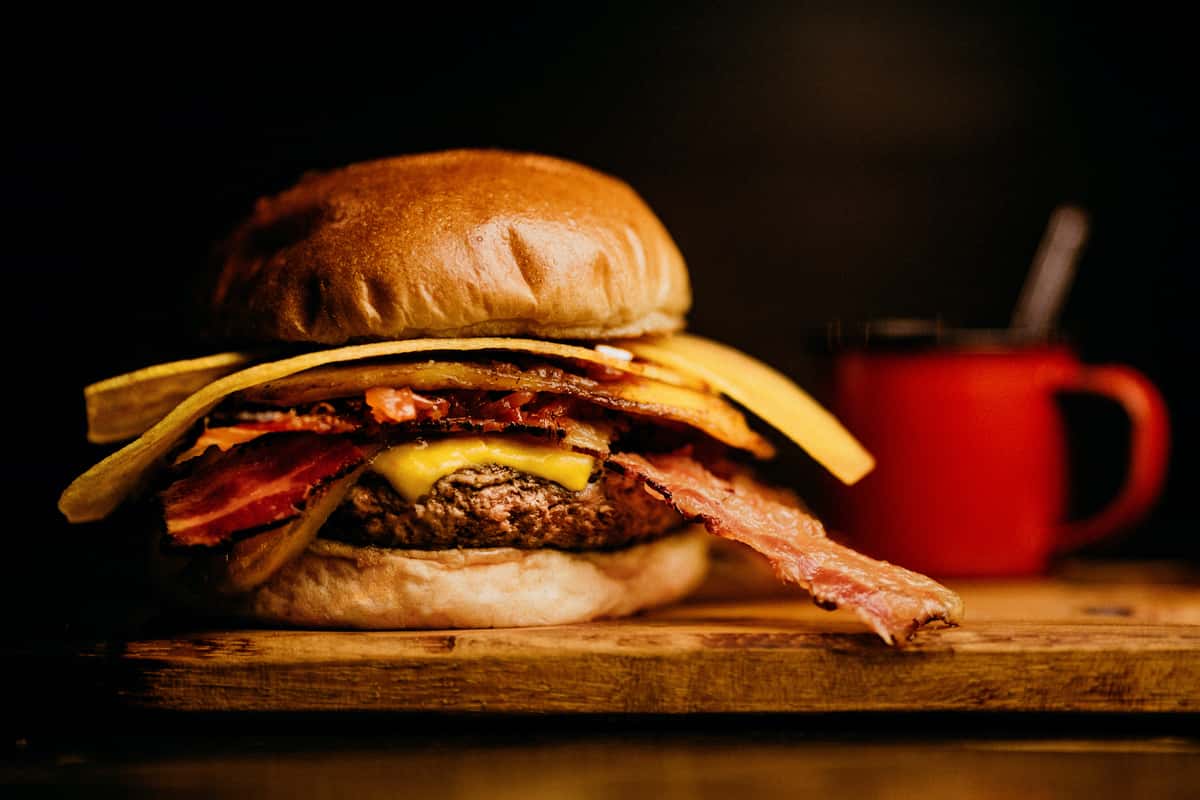 burger with cheese