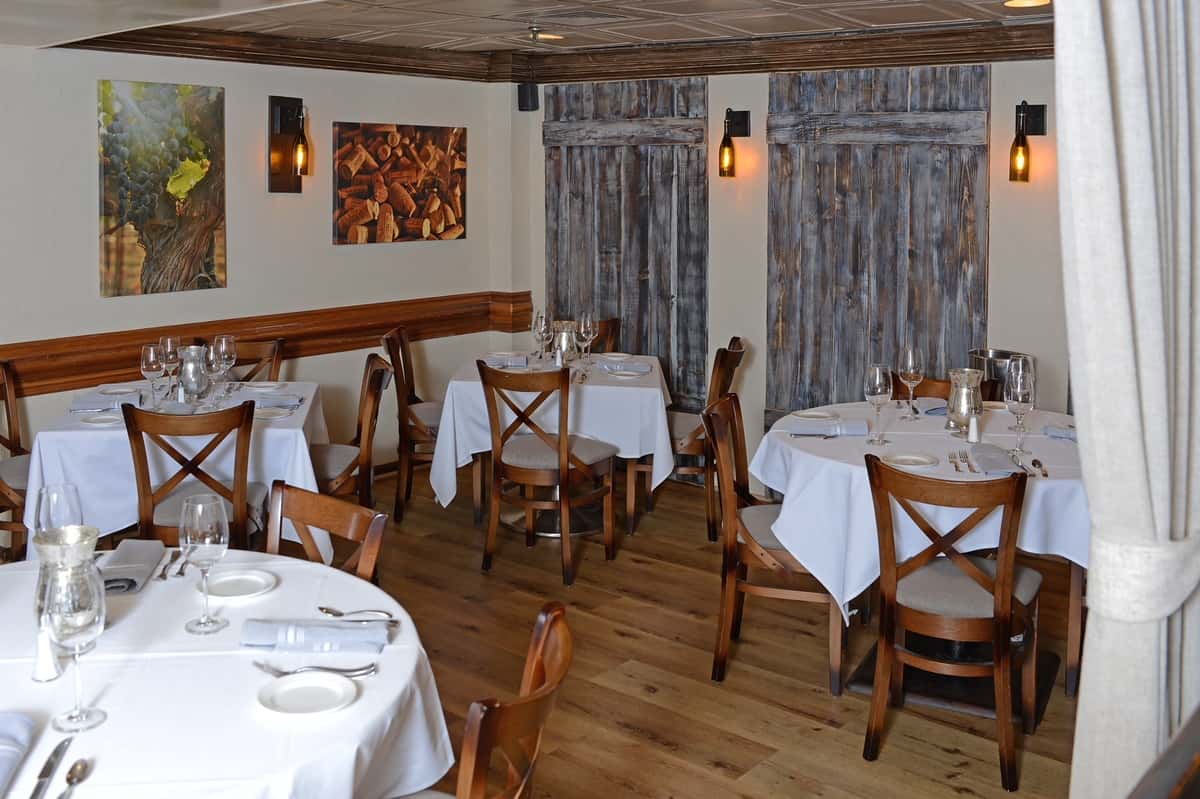 Upstairs dining room