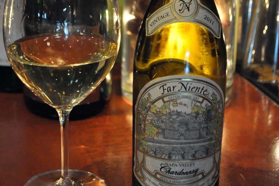 Wine and glass