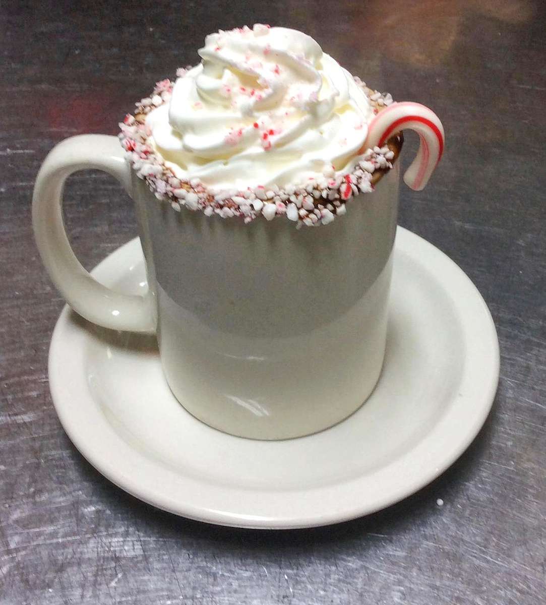 peppermint hot chocolate