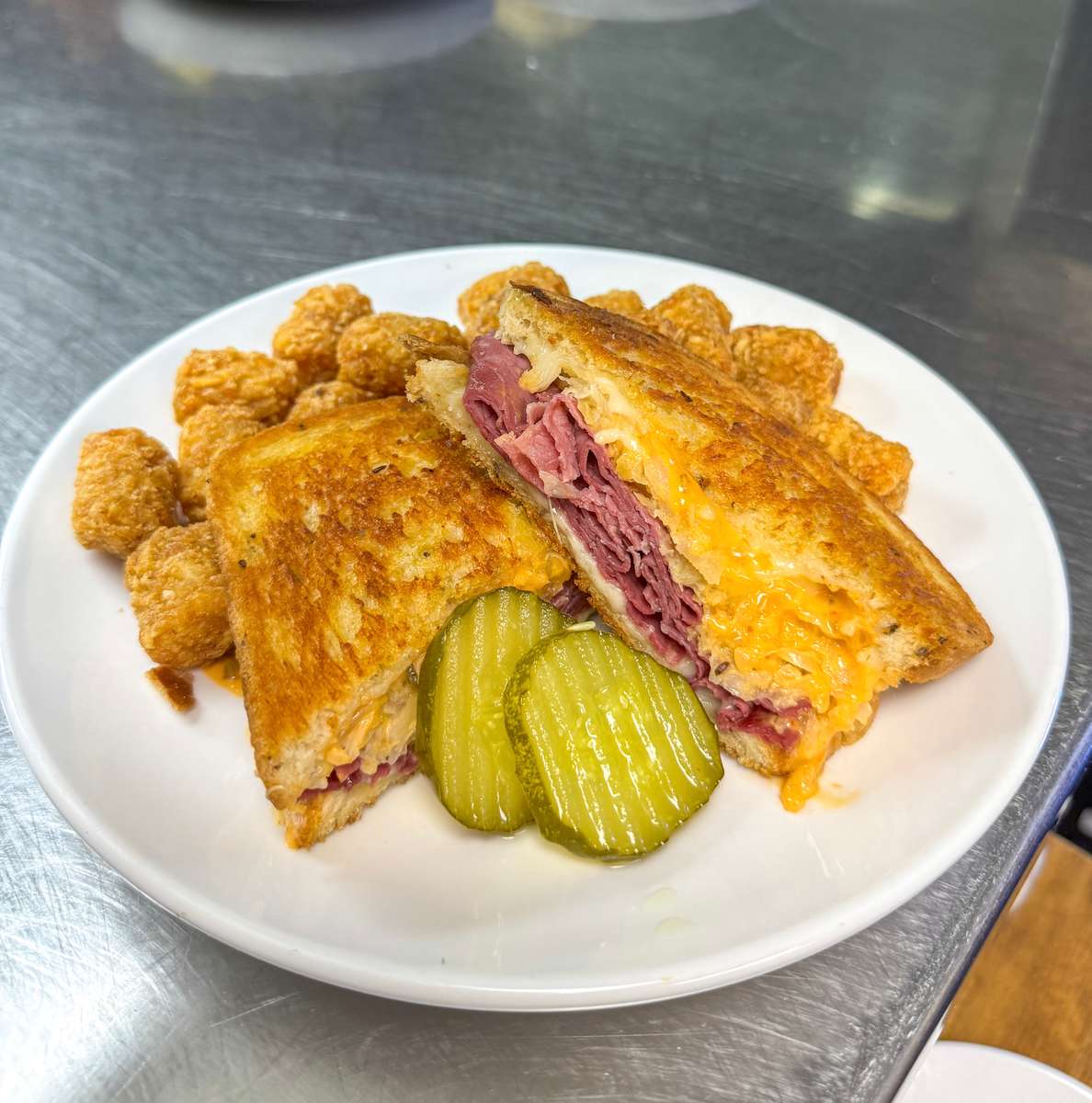 reuben and tots