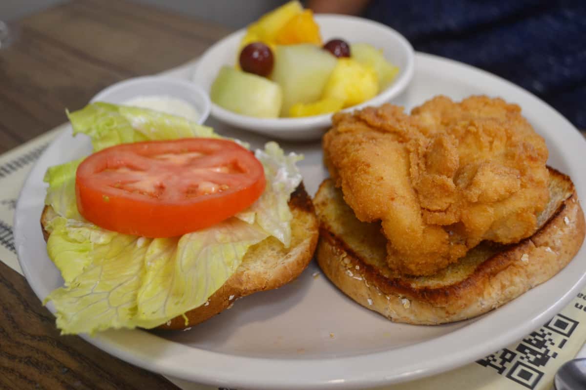 cod sandwich