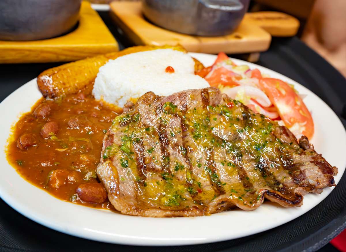 steak dinner