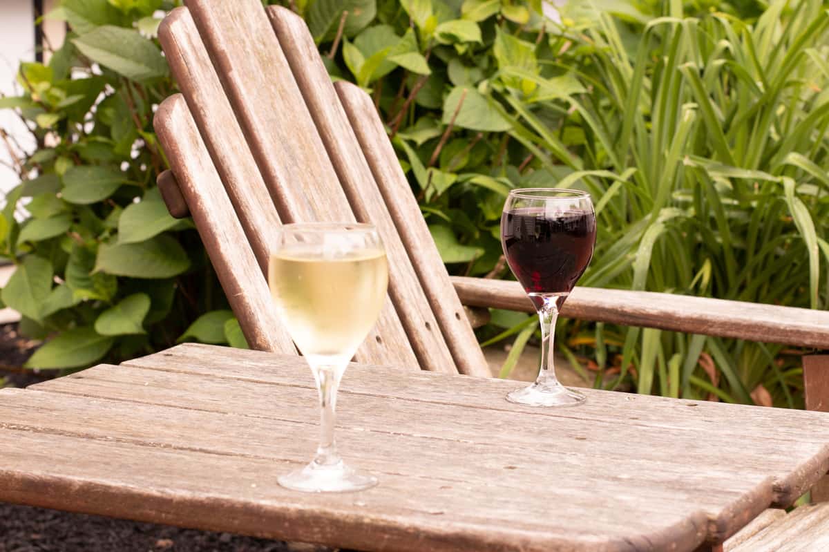 wine outside