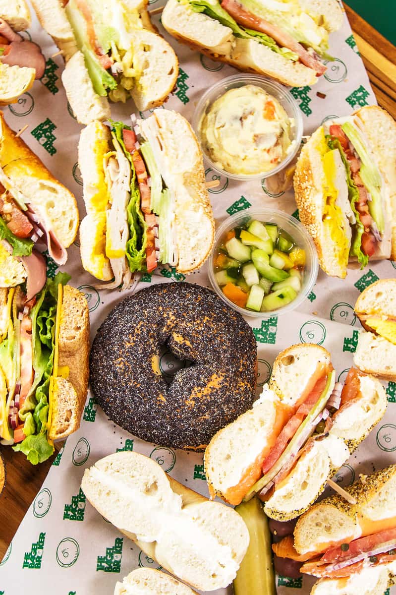 bagel sandwichs