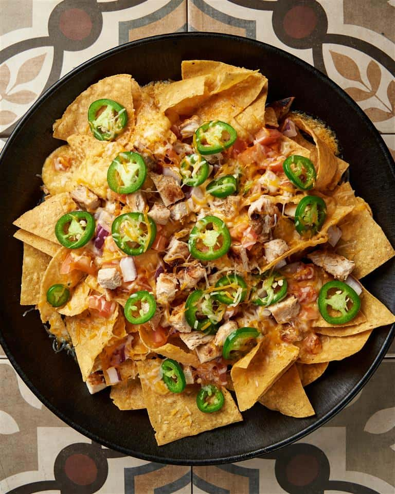 Loaded Dinner Nachos – The Fountain Avenue Kitchen