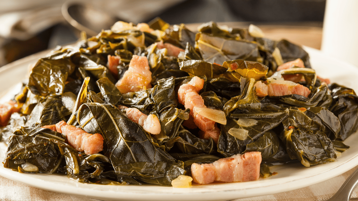 spinach & bacon