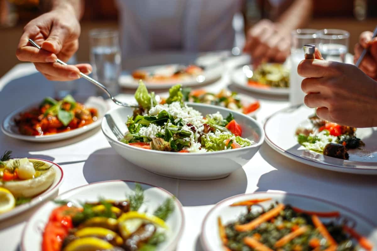 people eating