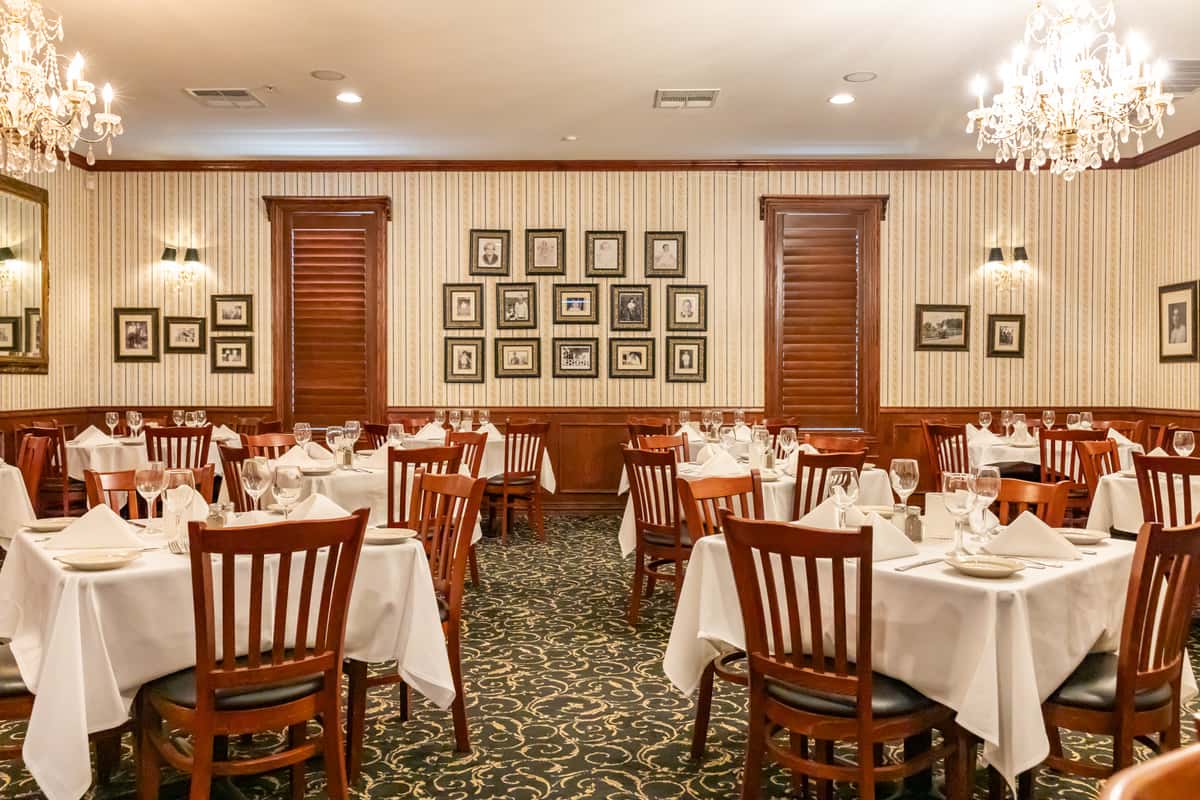 Interior of Randy's Steakhouse