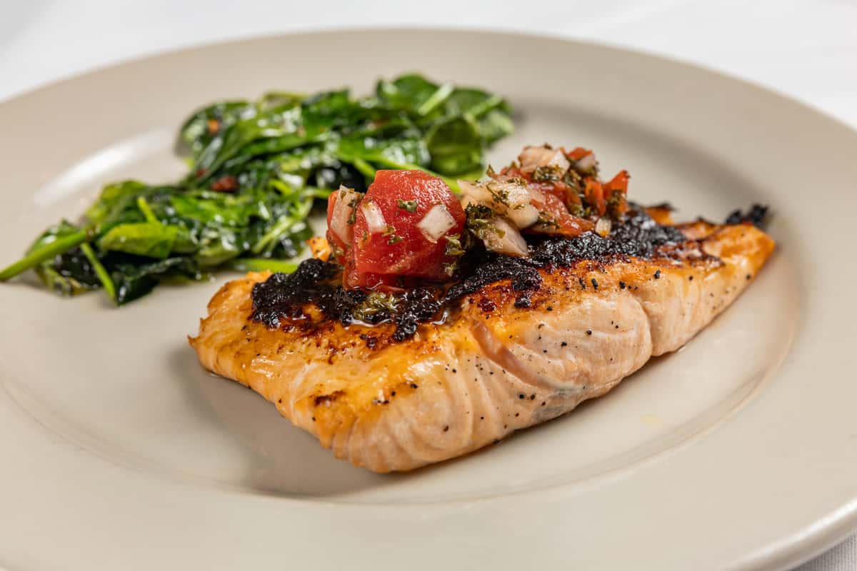 Grilled Salmon Macro