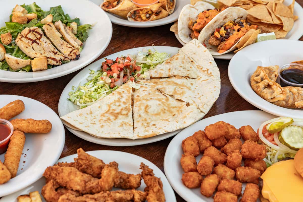 Lots of dishes