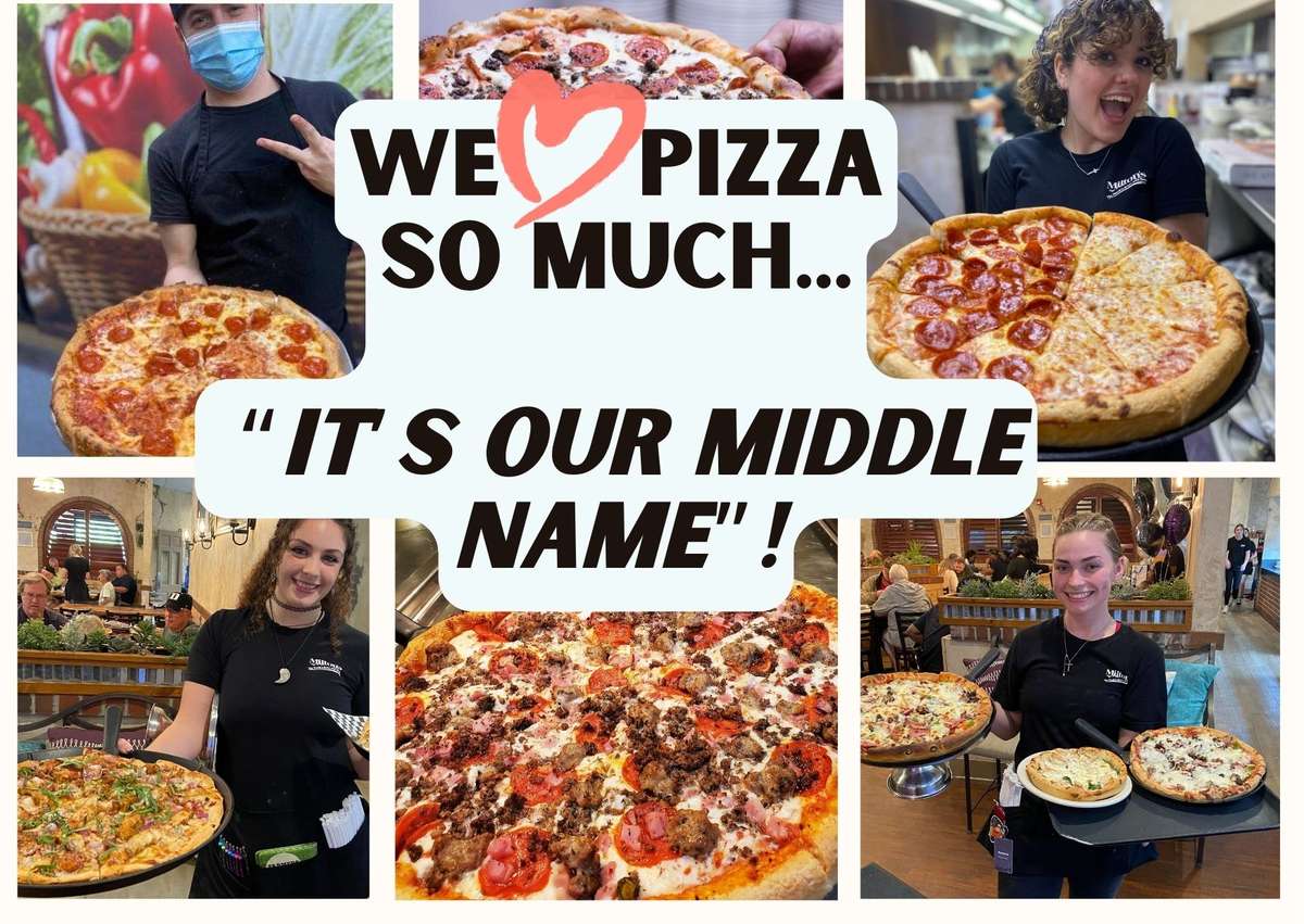 we love pizza!!!