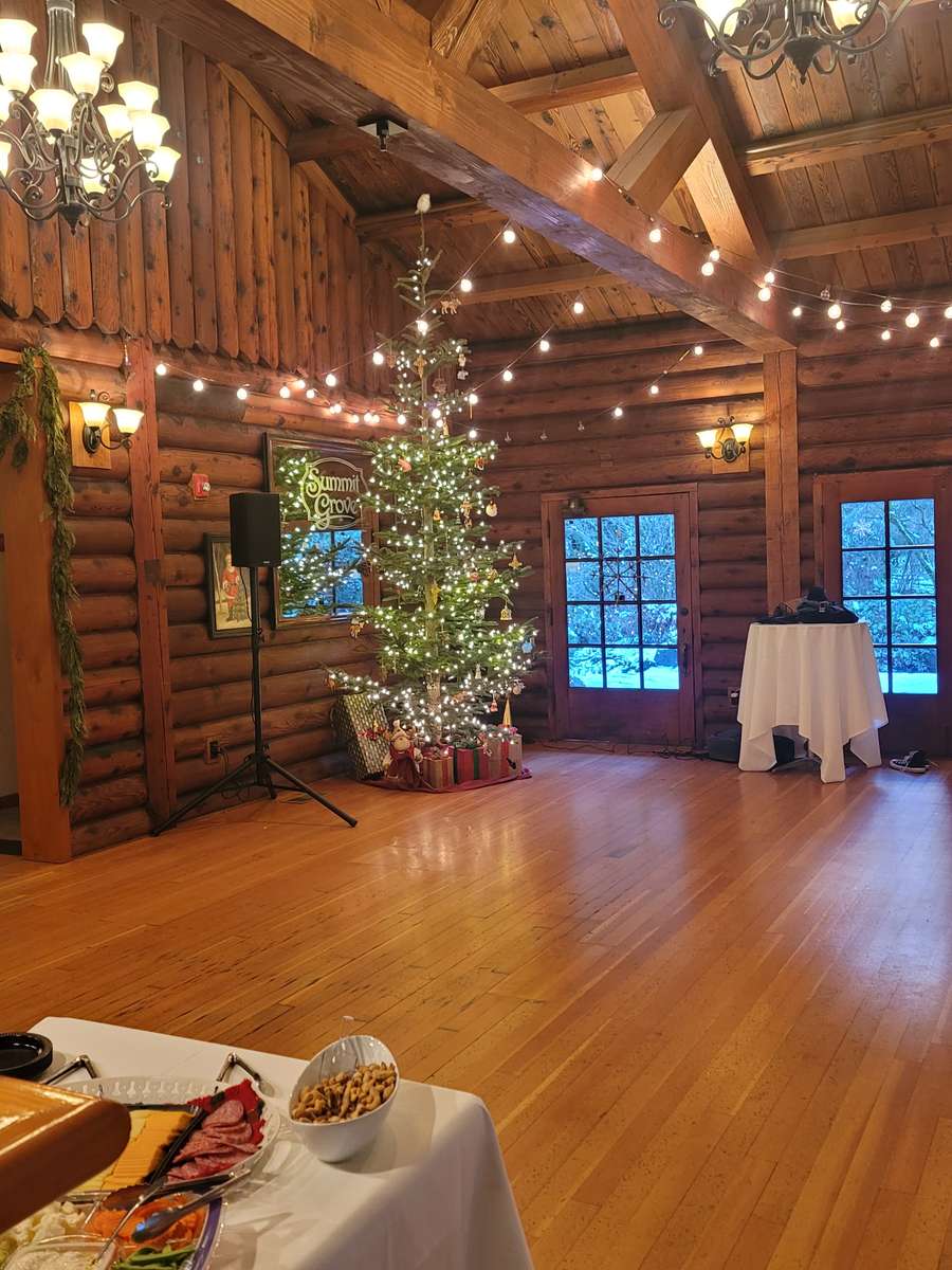 christmas tree set up