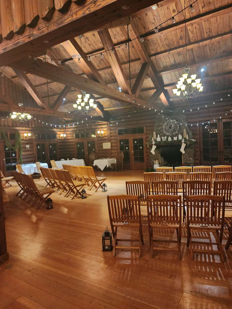 interior set up for wedding