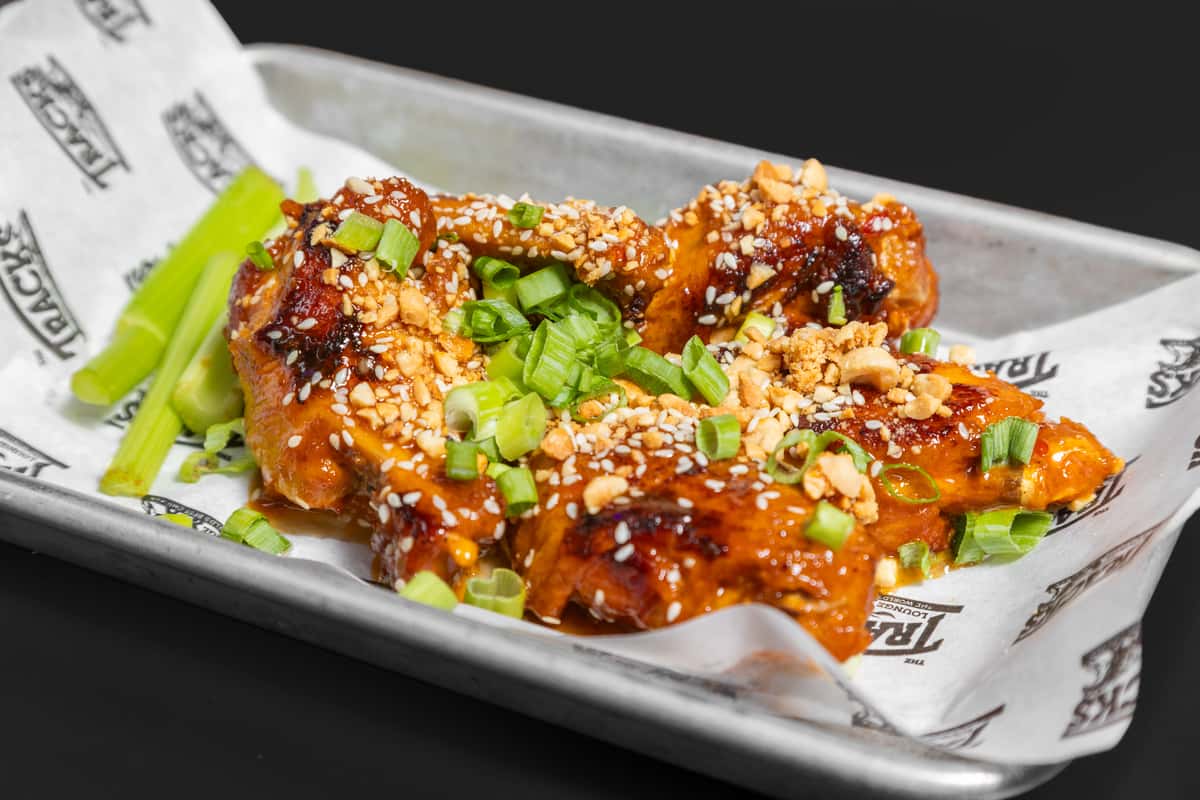 Double dipped Thai Peanut Wings