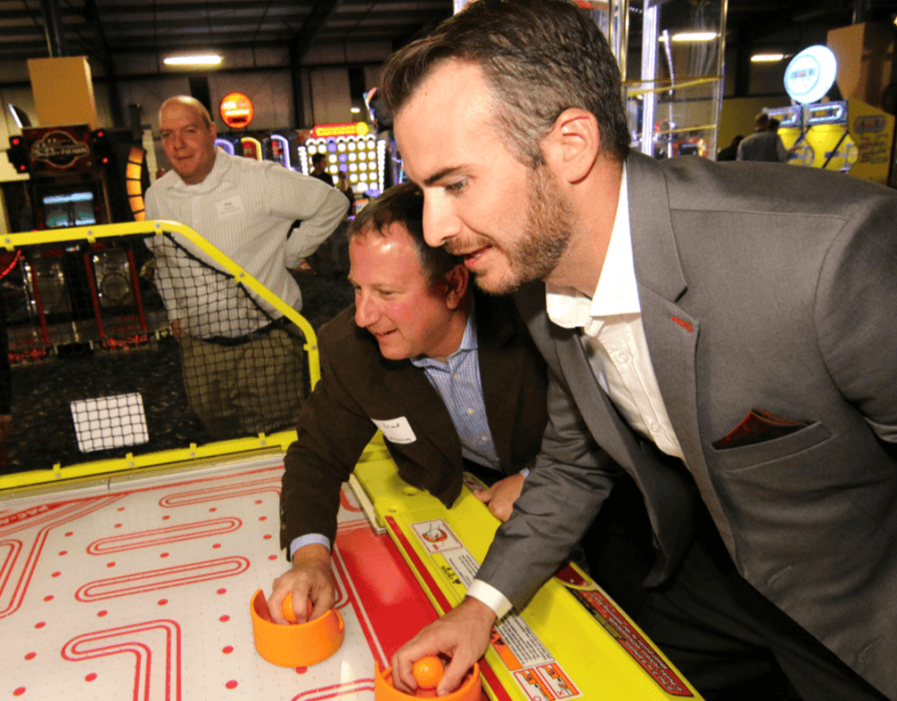 A corporate event