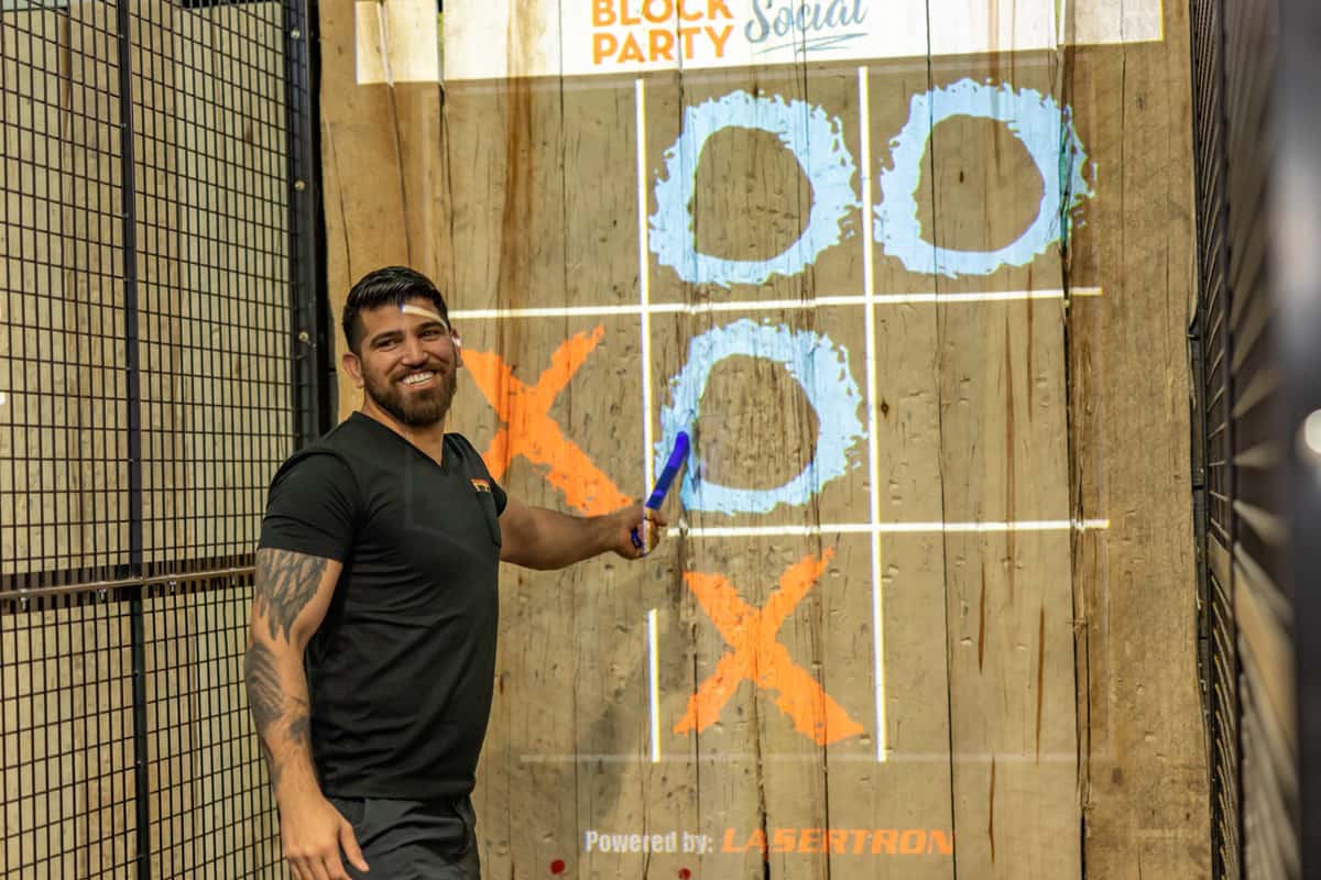 Axe throwing