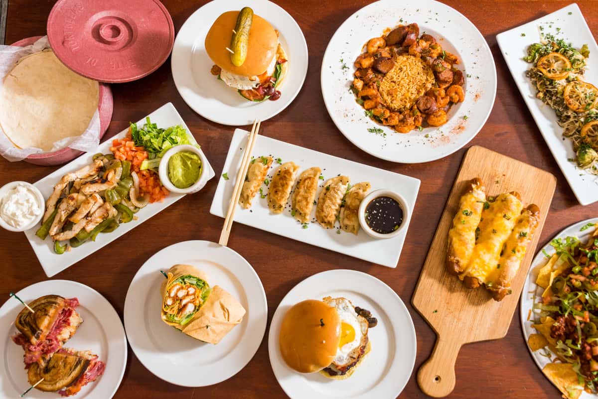 burgers, wings, and pub favorites