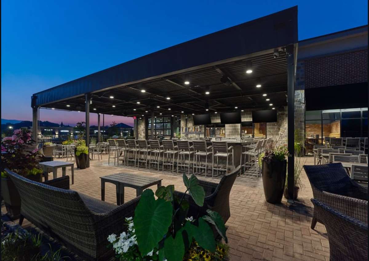 exterior patio event space