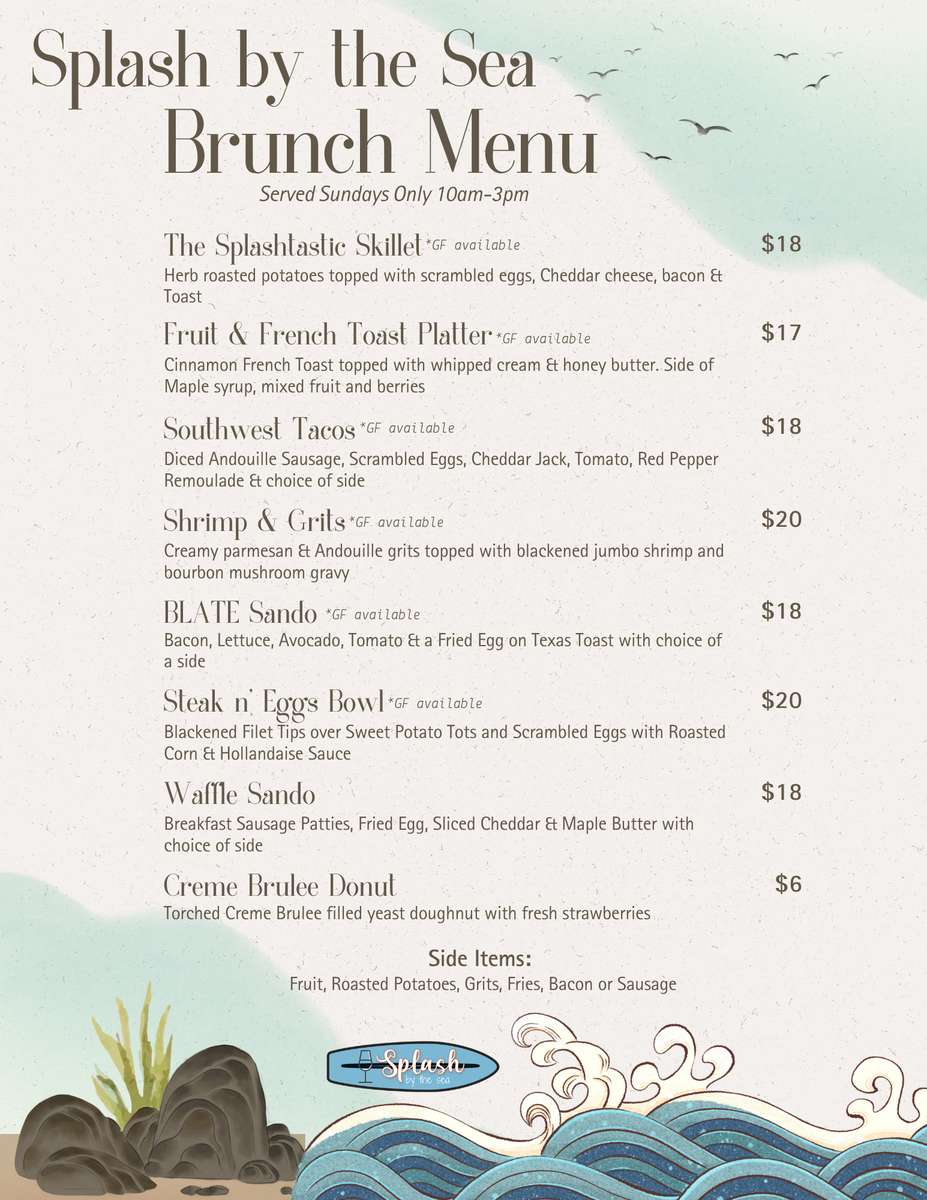 Brunch Menu
